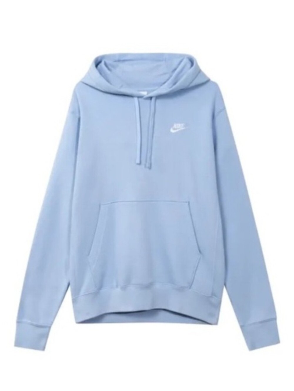 Nike Sportswear Club Pullover Hoodie Brushed Interior Sweatshirt Size L